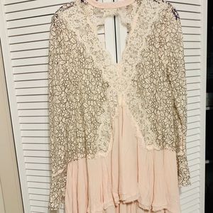 Boho lace top